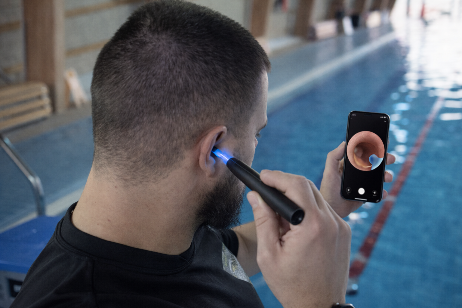 Post-swim ear care