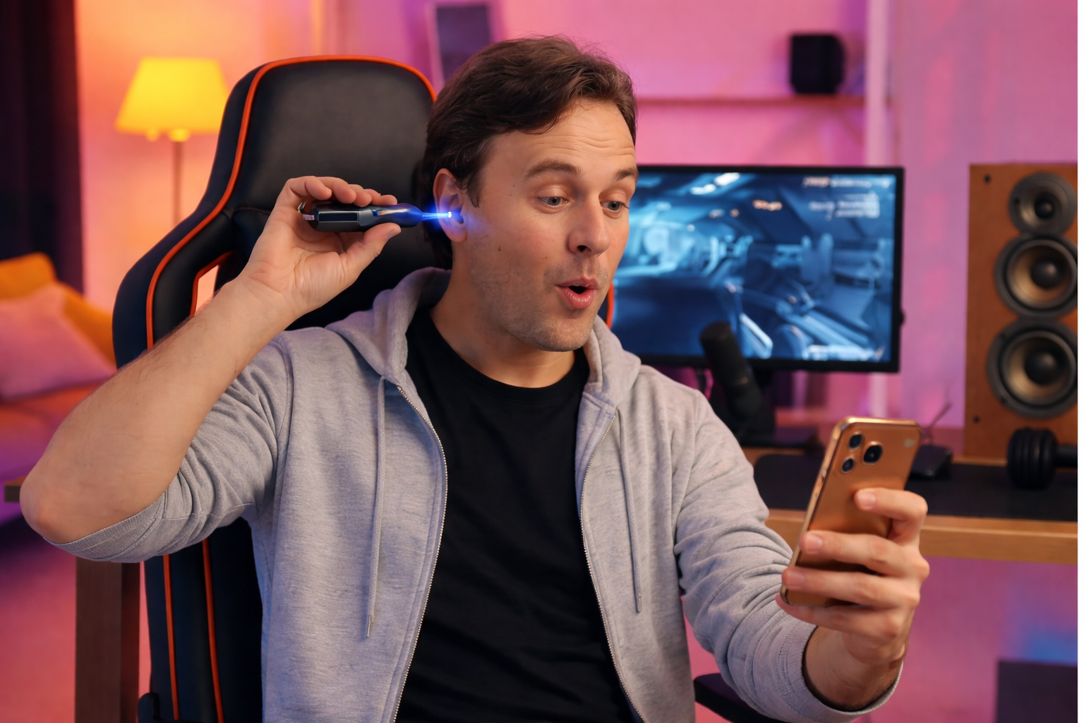 Headphones and gaming