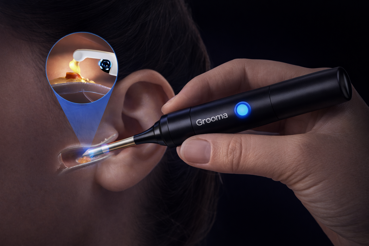 Targeted ear-drop delivery